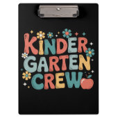 先生新学期幼稚園 クリップボード (正面)