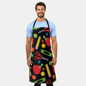 先生新学期教室 エプロン (着用した状態)