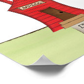 先生新学期教室 ポスター (角)