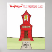 先生新学期教室 ポスター (正面)