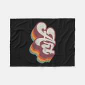 先生新学期 フリースブランケット (正面(横))