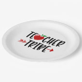 先生族林檎とアロー ペーパープレート (アングル)