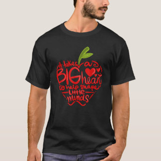 先生日の感謝の日ギフトアップルレ教えール Tシャツ
