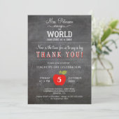 先生日の感謝感謝していのパーティー 招待状 (スタンド正面)