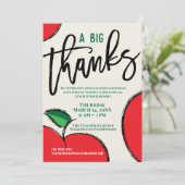 先生日 |先生評価感謝してい大 招待状 (スタンド正面)