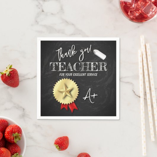 先生日 | 先生評価 スタンダードカクテルナプキン (インサイチュ)