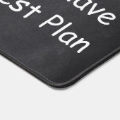 先生最高のプランChalkboardクラス装飾 デスクマット (コーナー)