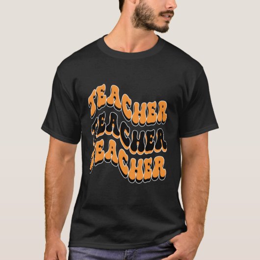 先生最高の先生エバー先生新学期 Tシャツ (正面)