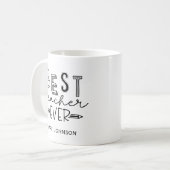 先生最高の(先生評価) コーヒーマグカップ (正面左)