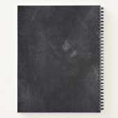 先生最高のLessons Chalkboardデザインギフトアイディア ノートブック (裏面)