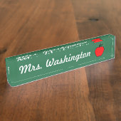 先生机用ネームプレート デスクネームプレート (側面)