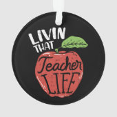 先生校長 オーナメント (裏面)