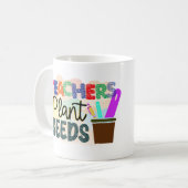 先生植物シーズカラフルコーヒーマグギフト コーヒーマグカップ (正面左)