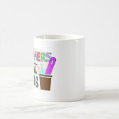 先生植物シーズカラフルコーヒーマグギフト コーヒーマグカップ (中央)