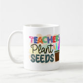 先生植物シーズカラフルコーヒーマグギフト コーヒーマグカップ (左)
