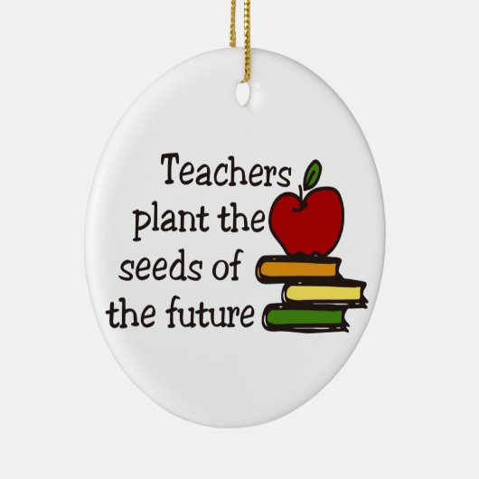 先生植物種子 セラミックオーナメント (右)