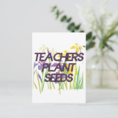 先生植物種子 ポストカード (スタンド正面)