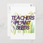 先生植物種子 ポストカード (正面/裏面)