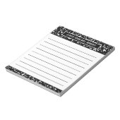 先生構成本の裏打ち ノートパッド (回転)