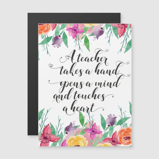 先生歓迎サイン先生新学期ギフト (正面/裏面)