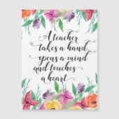 先生歓迎サイン先生新学期ギフト (正面)