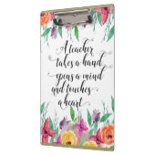 先生歓迎サイン先生新学期ギフト クリップボード (左)