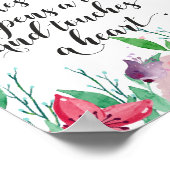 先生歓迎サイン先生新学期ギフト ポスター (角)