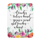 先生歓迎サイン先生新学期ギフト マグネット (縦)