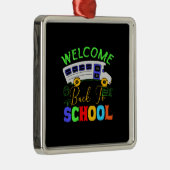 先生歓迎新学期 メタルオーナメント (右)