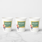 先生歓迎 紙コップ