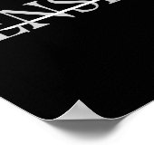 先生武術アーツコーチ ポスター (角)