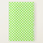 先生水玉模様デイリープランナー プランナー手帳 (裏面)