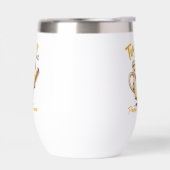 先生燃料おもしろいコーヒーカップデザイン (左面)