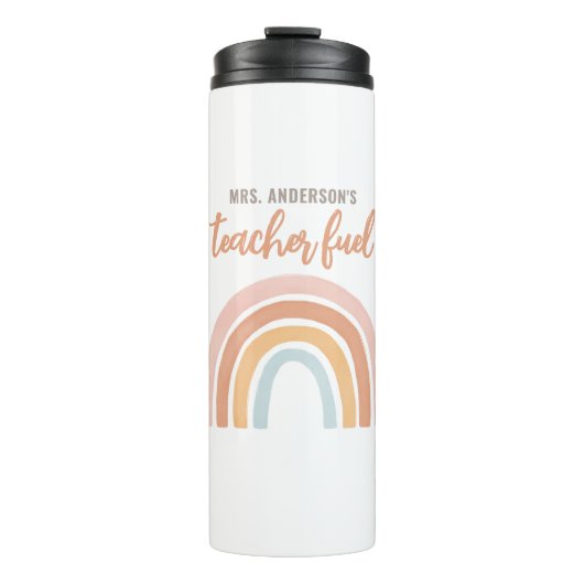 先生燃料ボホレインボー先生鑑賞 タンブラー (正面)