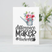 先生生命差別メーカー サンキューカード (スタンド正面)