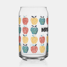 先生用アップル名前をカスタムするApple Pattern