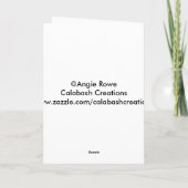 先生用メリークリスマスカード シーズンカード (裏面)