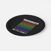 先生百校日 ペーパープレート (アングル)