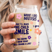 先生確認フローラ ガラス缶