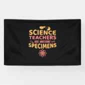 先生科学先生は素晴らし標本 横断幕 (横)