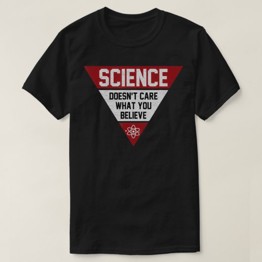 先生科学気には君が何か Tシャツ (デザイン正面)