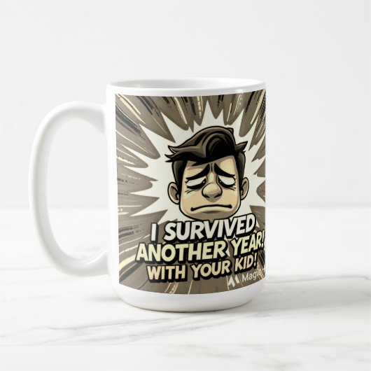 先生笑わされる脱出 コーヒーマグカップ (左)