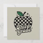 先生第三級第三新学期 招待状 (正面)