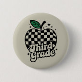 先生第三級第三新学期 缶バッジ (正面)