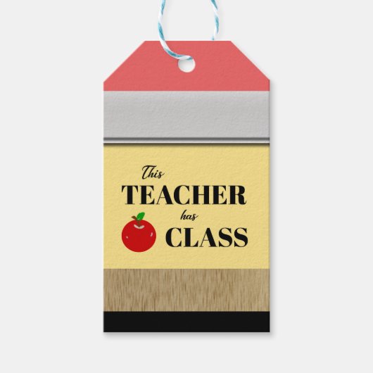 先生級 ギフトタグ (正面)