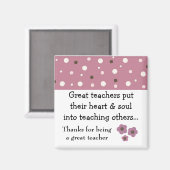 先生素晴らしことわざ マグネット (正面/裏面)