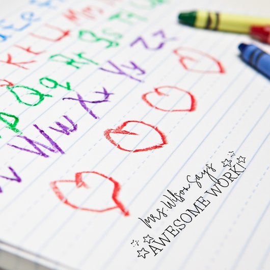 先生素晴らし工事 セルフインキングスタンプ