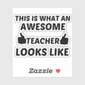 先生素晴らし シール (シート)