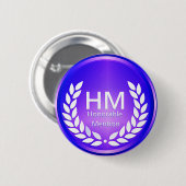 先生紫の名誉賞 缶バッジ (正面&裏面)