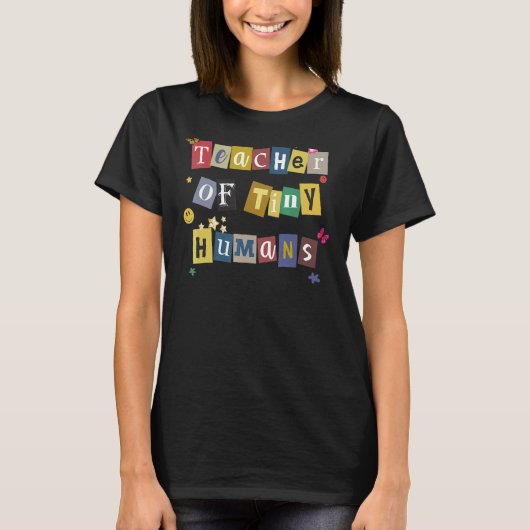 先生衣装感動的先生の小さなフマ Tシャツ (正面)
